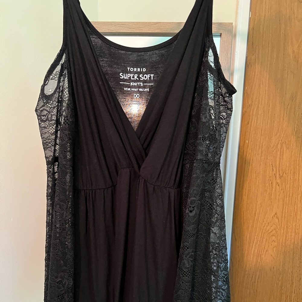 Black Lace Top